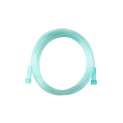 Oxygen Supply 25' (7.6m) Crush Resistant Tubing (Green), Standard Connector, 20 Quantity per Case