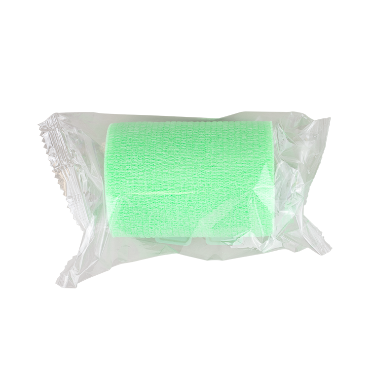 Sensi Wrap, Self-Adherent - Latex Free, 4" X 5 yds Green - 18 Boxes per Case