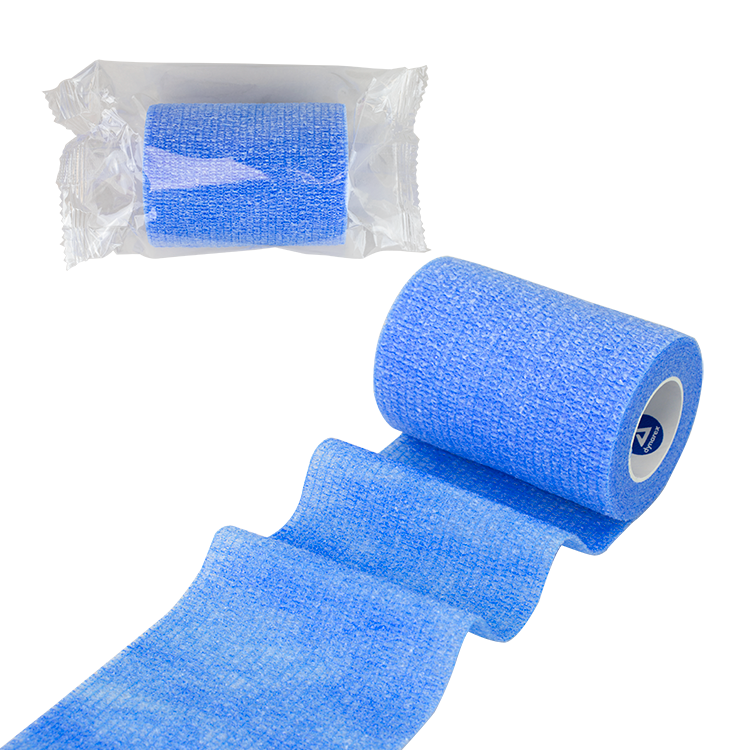 Sensi Wrap, Self-Adherent - Latex Free, 4" X 5 yds Light Blue - 18 Boxes per Case