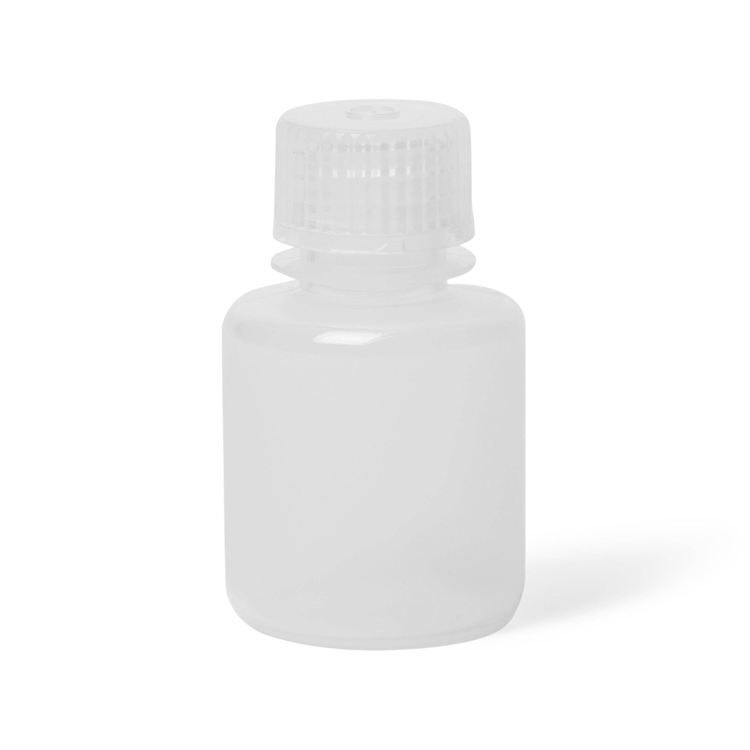 United Scientific® UniStore™ Reagent Bottles, Narrow Mouth, PP, 30 mL, comes with 12