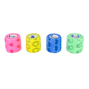 Sensi Wrap, Self-Adherent - Latex Free, 4" X 5 yds Kids pack - 18 Boxes per Case
