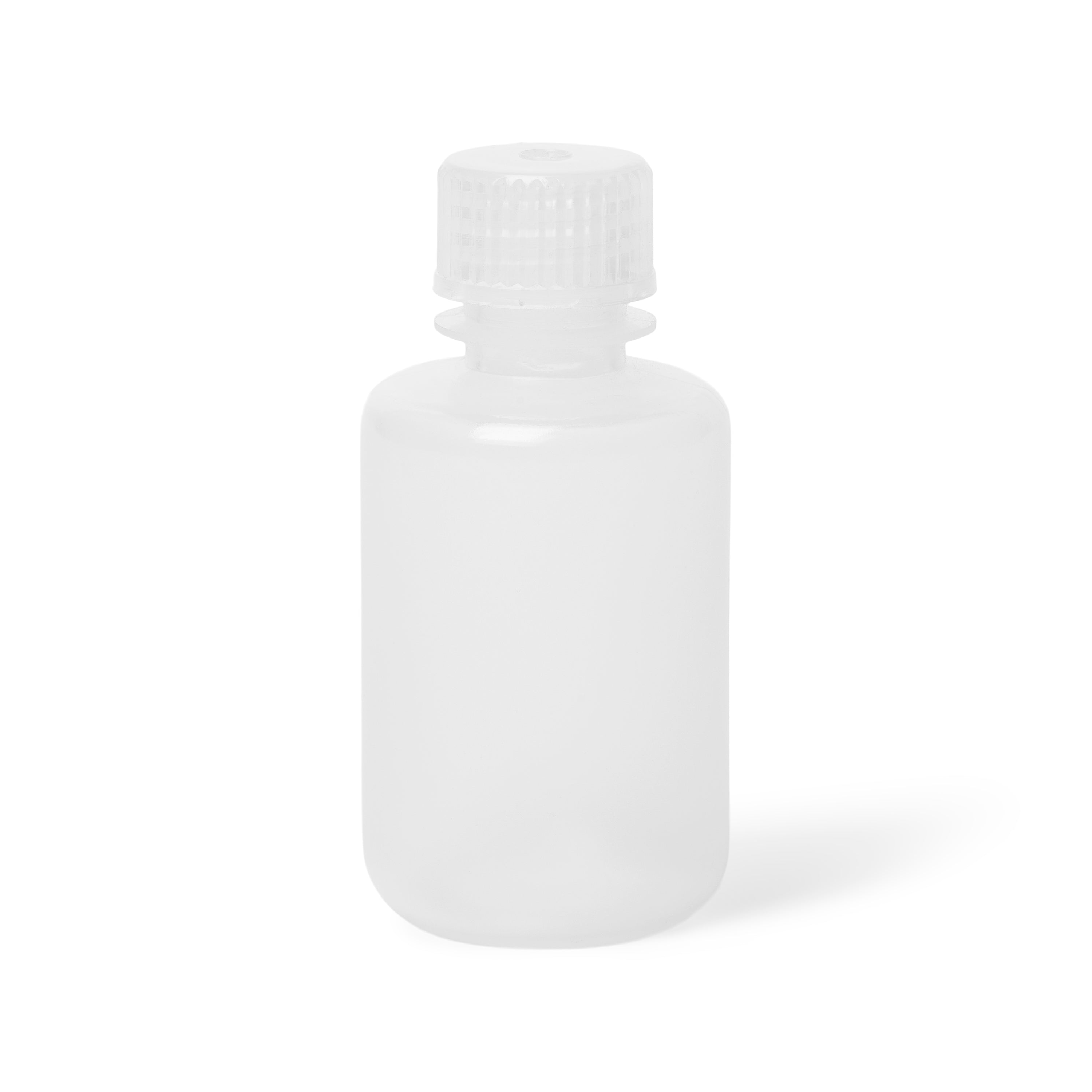 United Scientific® UniStore™ Reagent Bottles, Narrow Mouth, PP, 60 mL, comes with 12