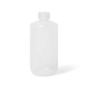 United Scientific® UniStore™ Reagent Bottles, Narrow Mouth, PP, 500 mL, comes with 12