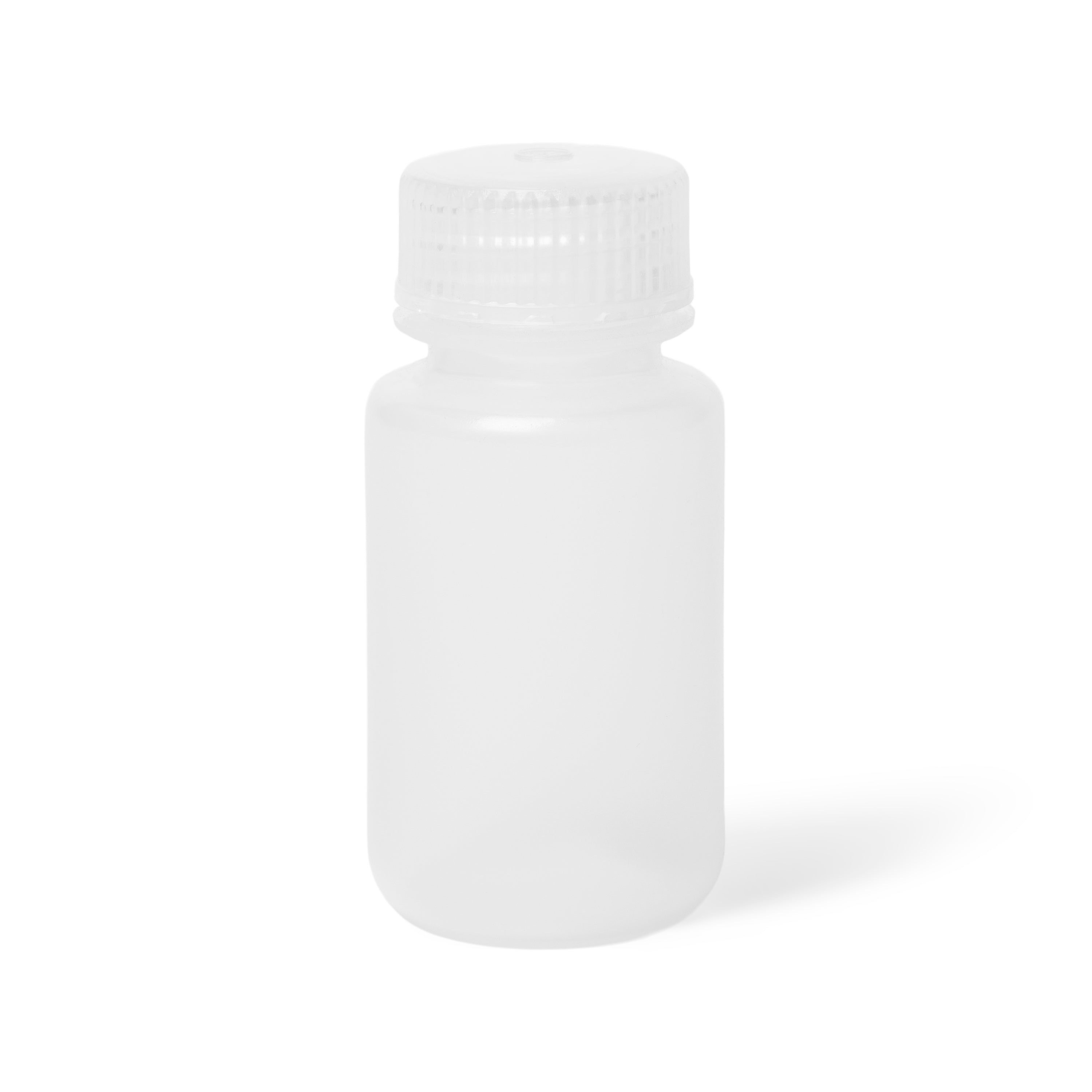 United Scientific® UniStore™ Reagent Bottles, Wide Mouth, PP, 60 mL, comes with 12