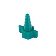 Oxygen Tubing Nut Nipple Adaptor, 50 Quantity per Case