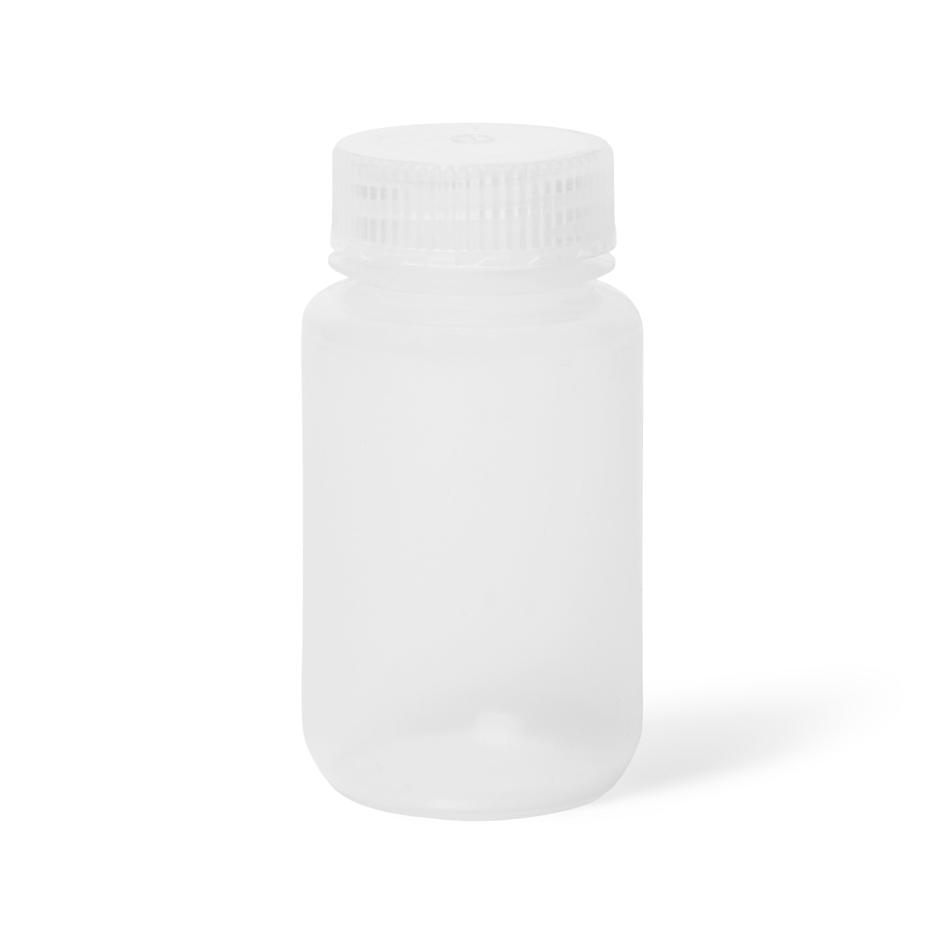 United Scientific® UniStore™ Reagent Bottles, Wide Mouth, PP, 125 mL, comes with 12