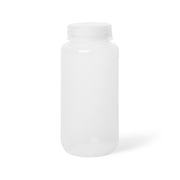 United Scientific® UniStore™ Reagent Bottles, Wide Mouth, PP, 500 mL, comes with 12
