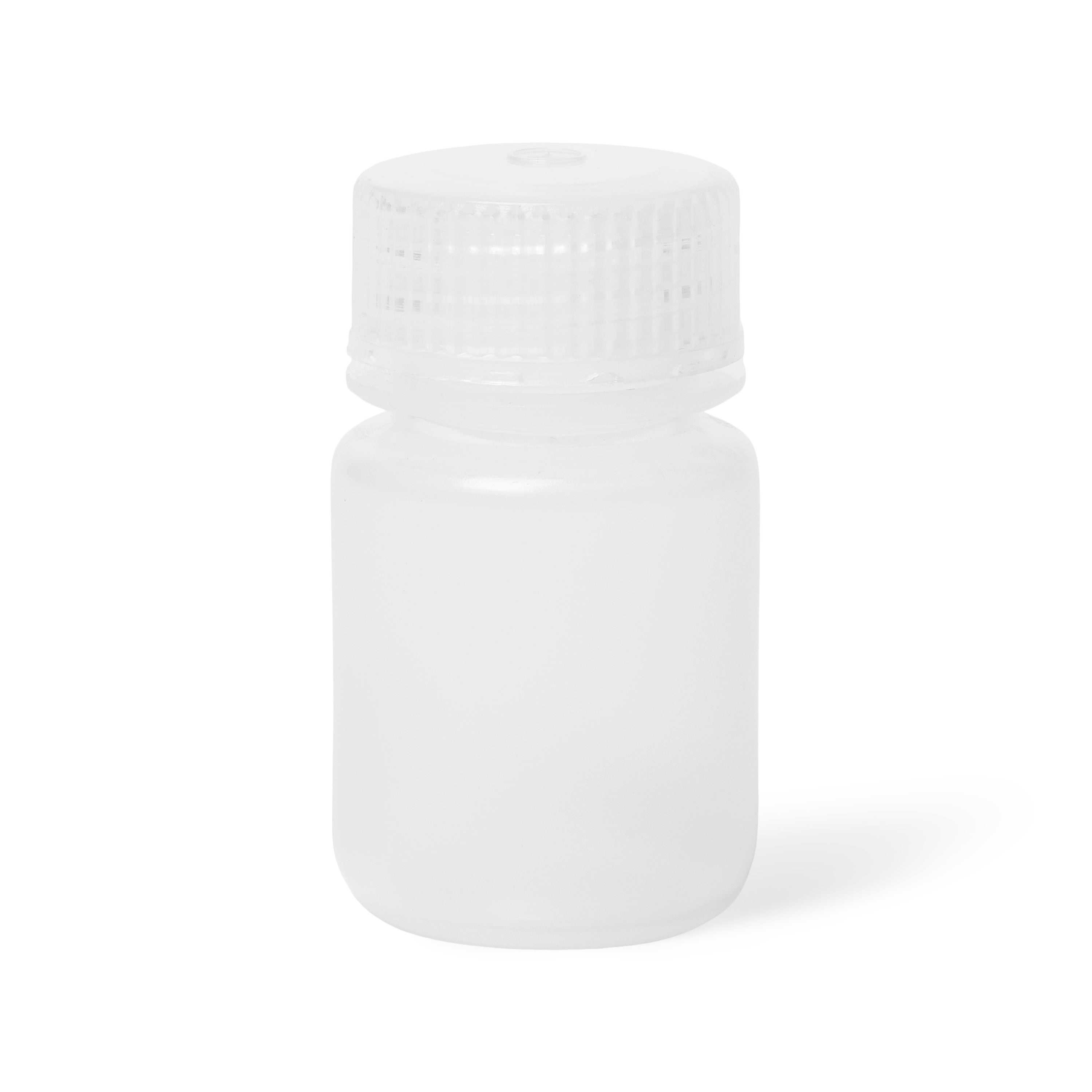 United Scientific® UniStore™ Reagent Bottles, Wide Mouth, PP, 30 mL, comes with 12