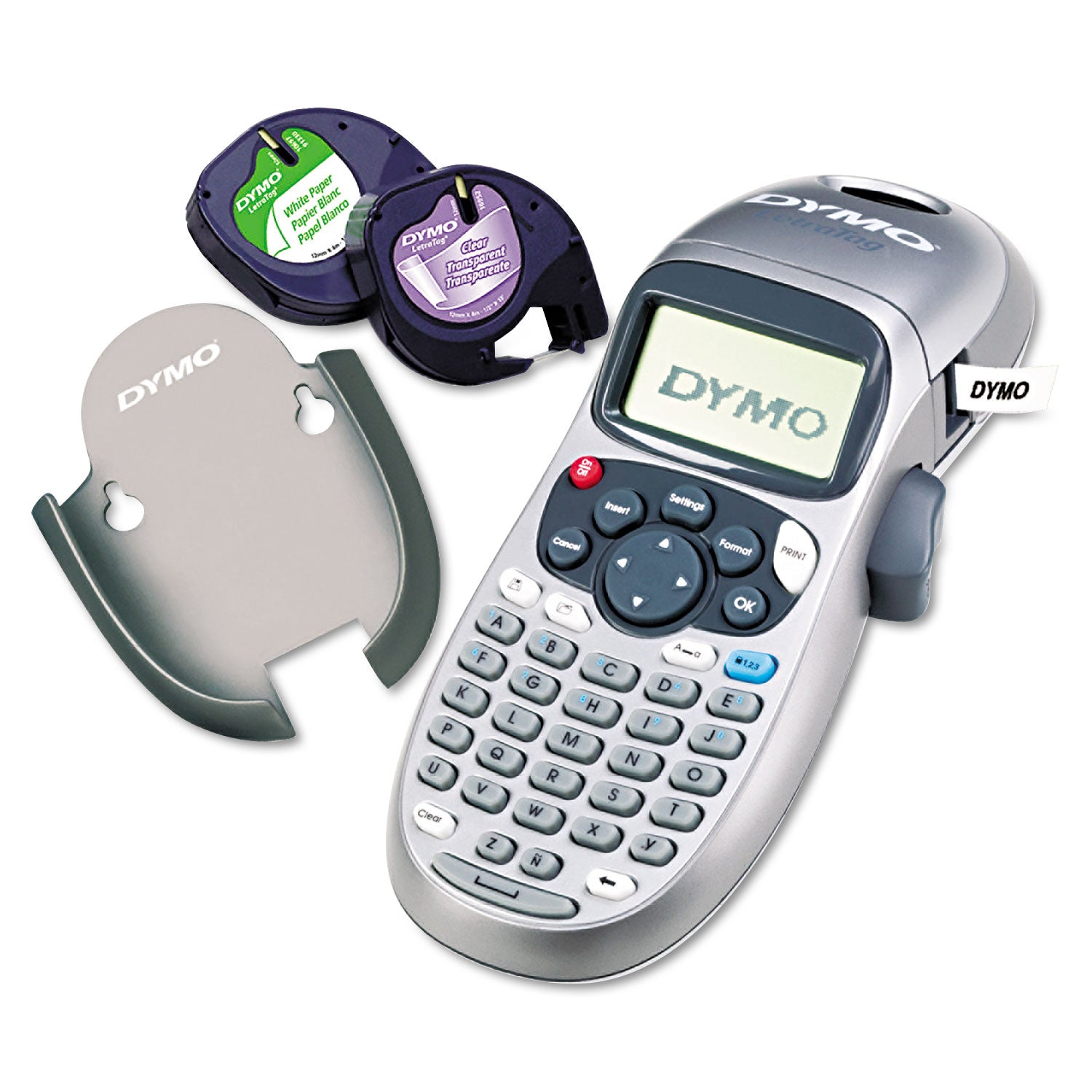Direct Thermal - 5 Font Size - Label - Silver - Handheld - Underline, Auto Power Off - for Home