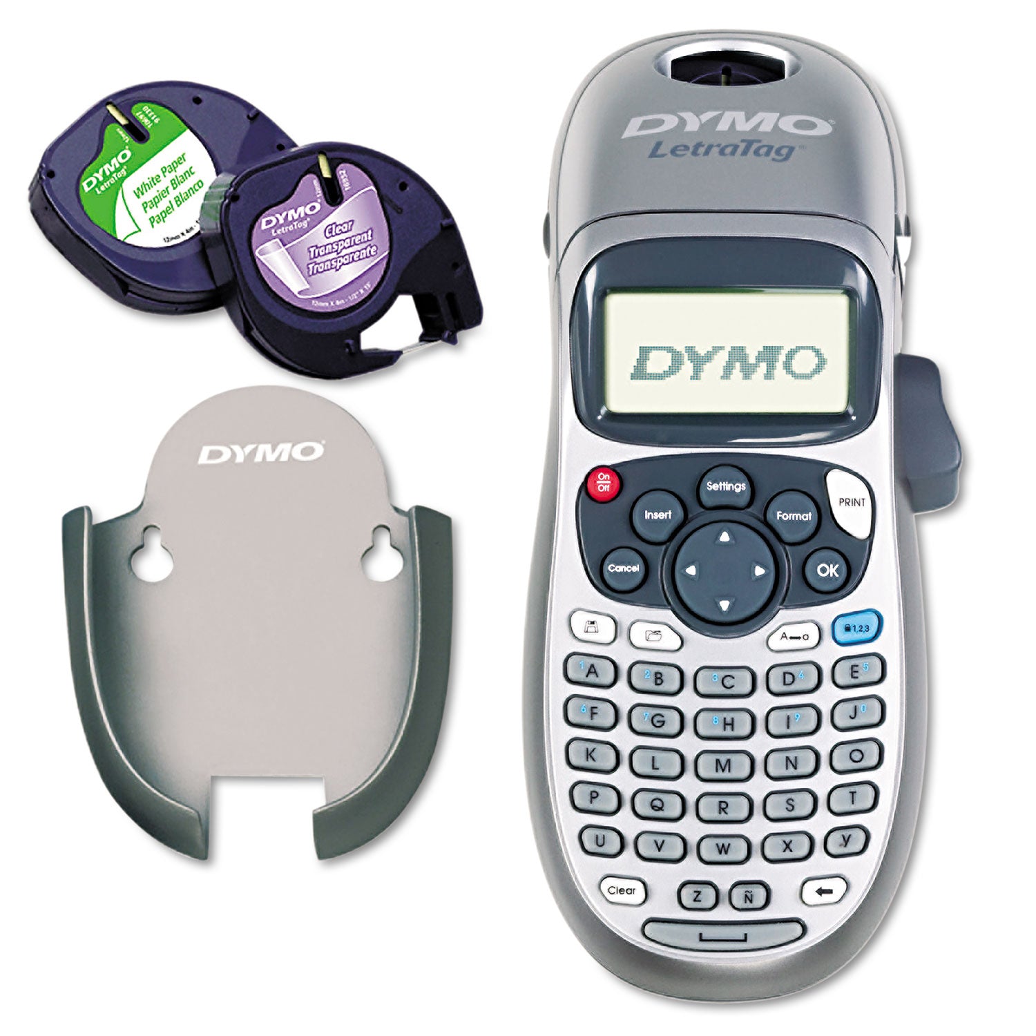 Direct Thermal - 5 Font Size - Label - Silver - Handheld - Underline, Auto Power Off - for Home