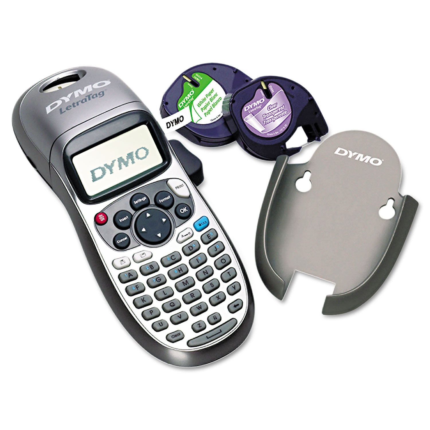Direct Thermal - 5 Font Size - Label - Silver - Handheld - Underline, Auto Power Off - for Home