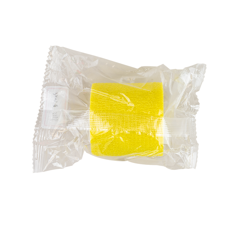 Sensi Wrap, Self-Adherent Wrap - Latex Free, 1" x 5 yds Yellow - 30 Boxes per Case