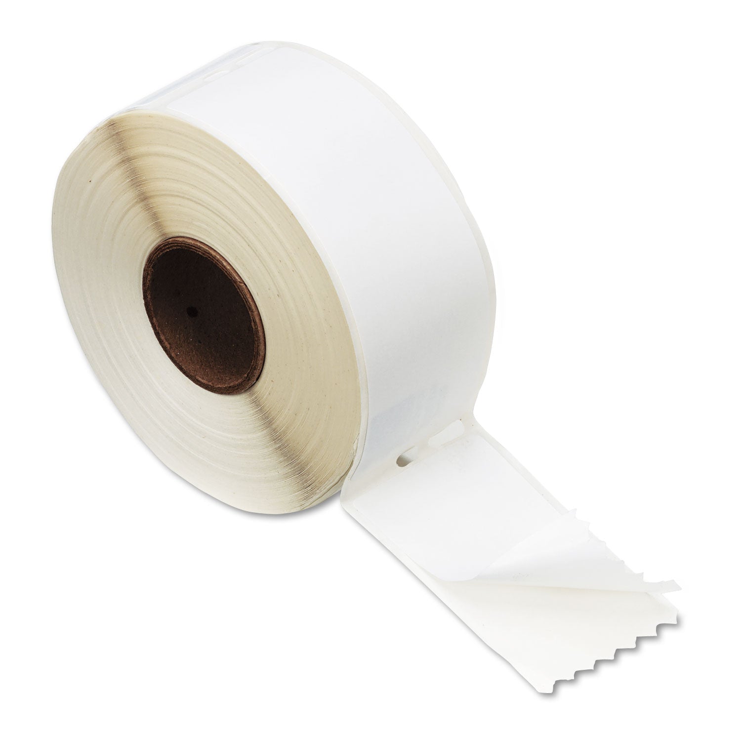 1 1/8" Width x 3 1/2" Length - White - 260 / Roll - 1 Box