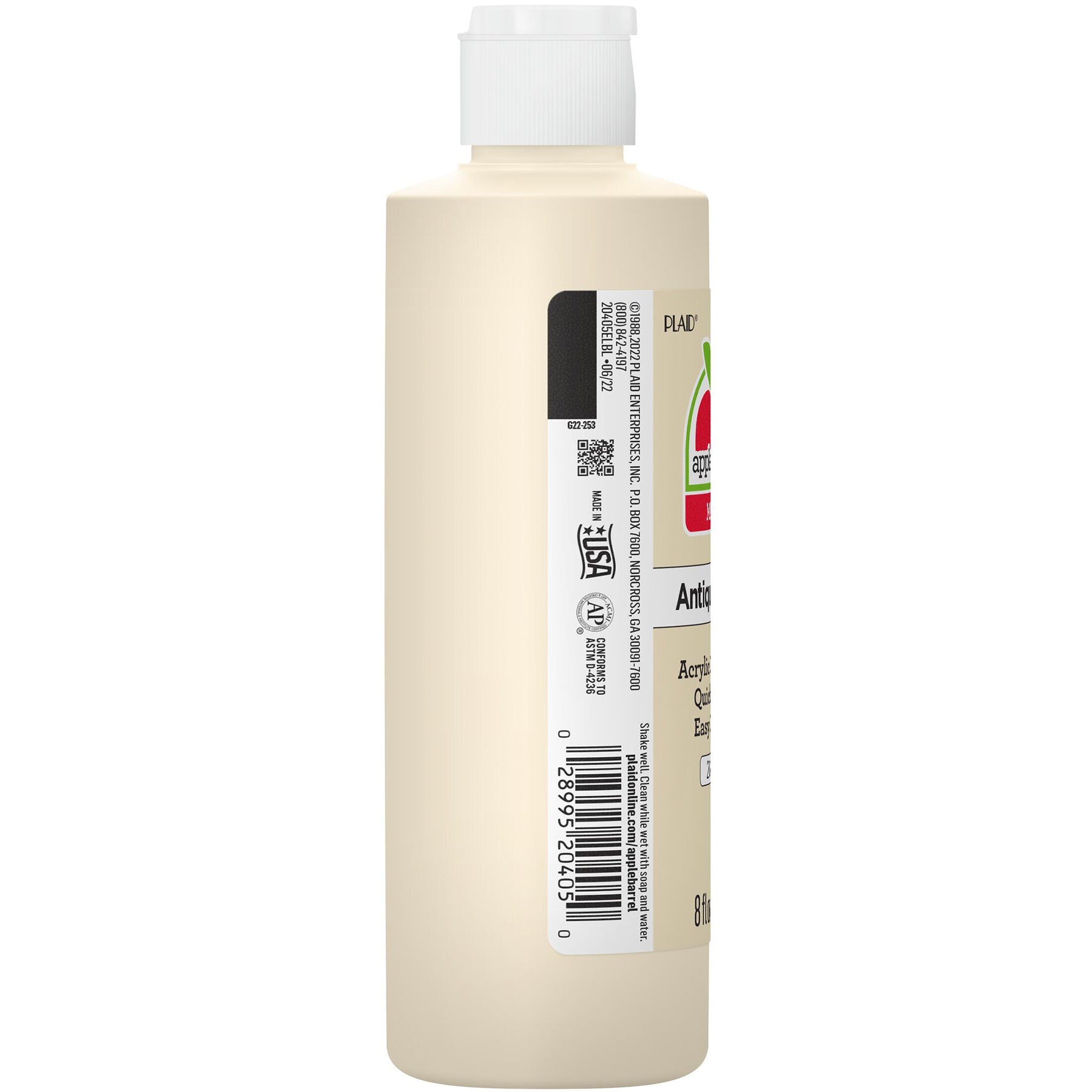 Acrylic Paint Matte, 8oz., Antique White