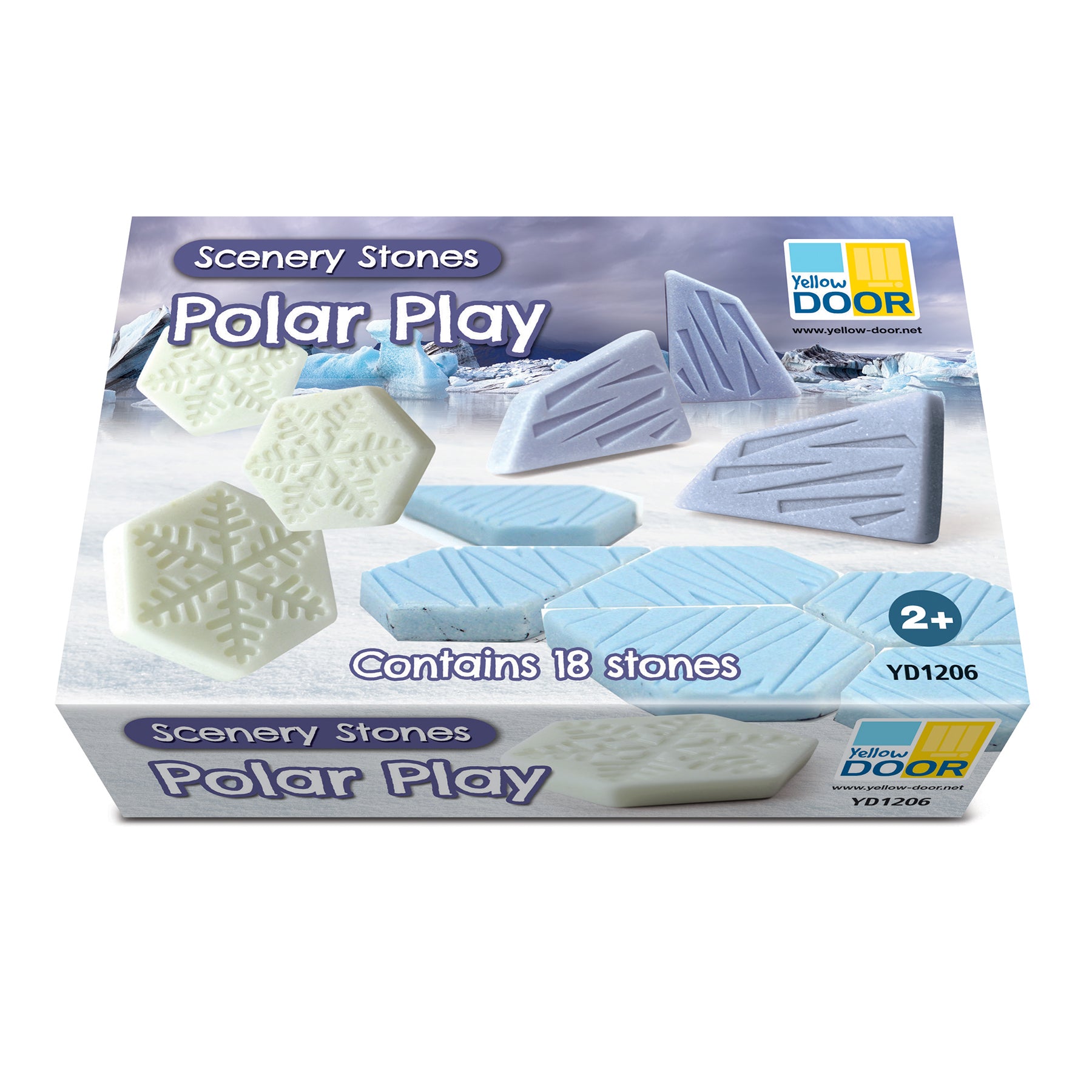 Scenery Stones – Polar Play, Set of 18