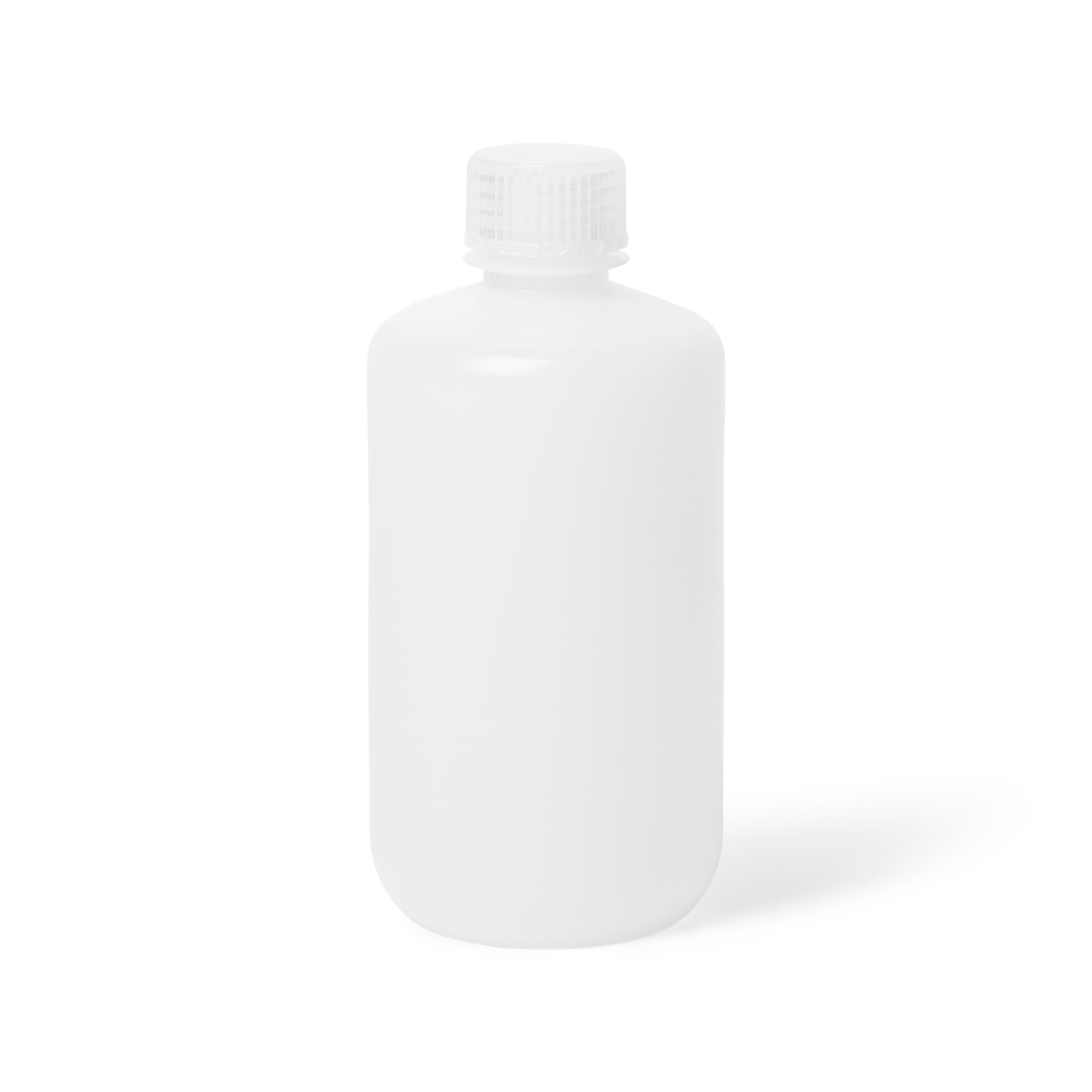 United Scientific® UniStore™ Reagent Bottles, Narrow Mouth, HDPE, 250 mL, comes with 12