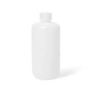 United Scientific® UniStore™ Reagent Bottles, Narrow Mouth, HDPE, 500 mL, comes with 12