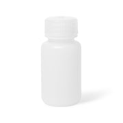 United Scientific® UniStore™ Reagent Bottles, Wide Mouth, HDPE, 60 mL, comes with 12