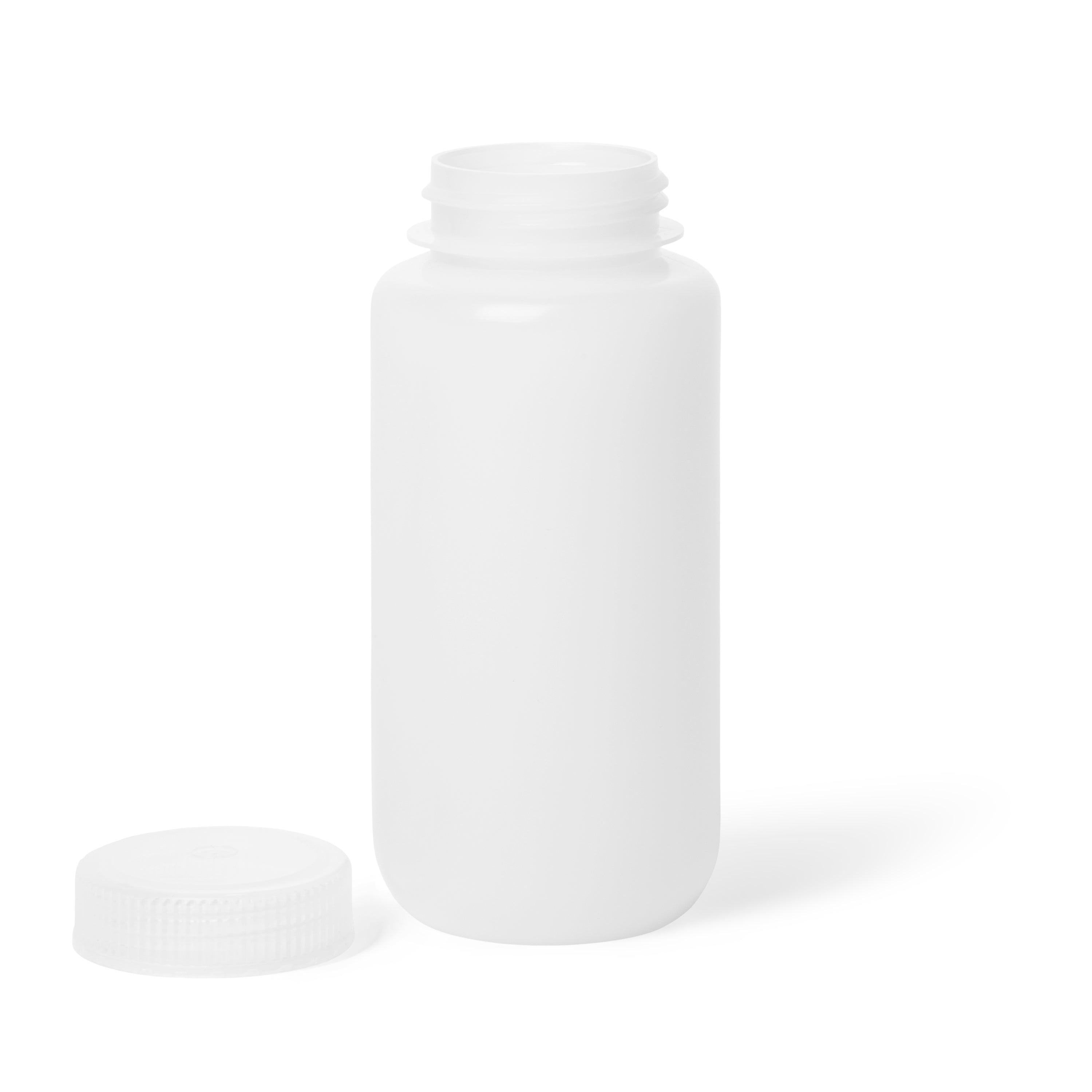 United Scientific® UniStore™ Reagent Bottles, Wide Mouth, HDPE, 60 mL, comes with 12