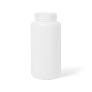 United Scientific® UniStore™ Reagent Bottles, Wide Mouth, HDPE, 1000 mL, comes with 6