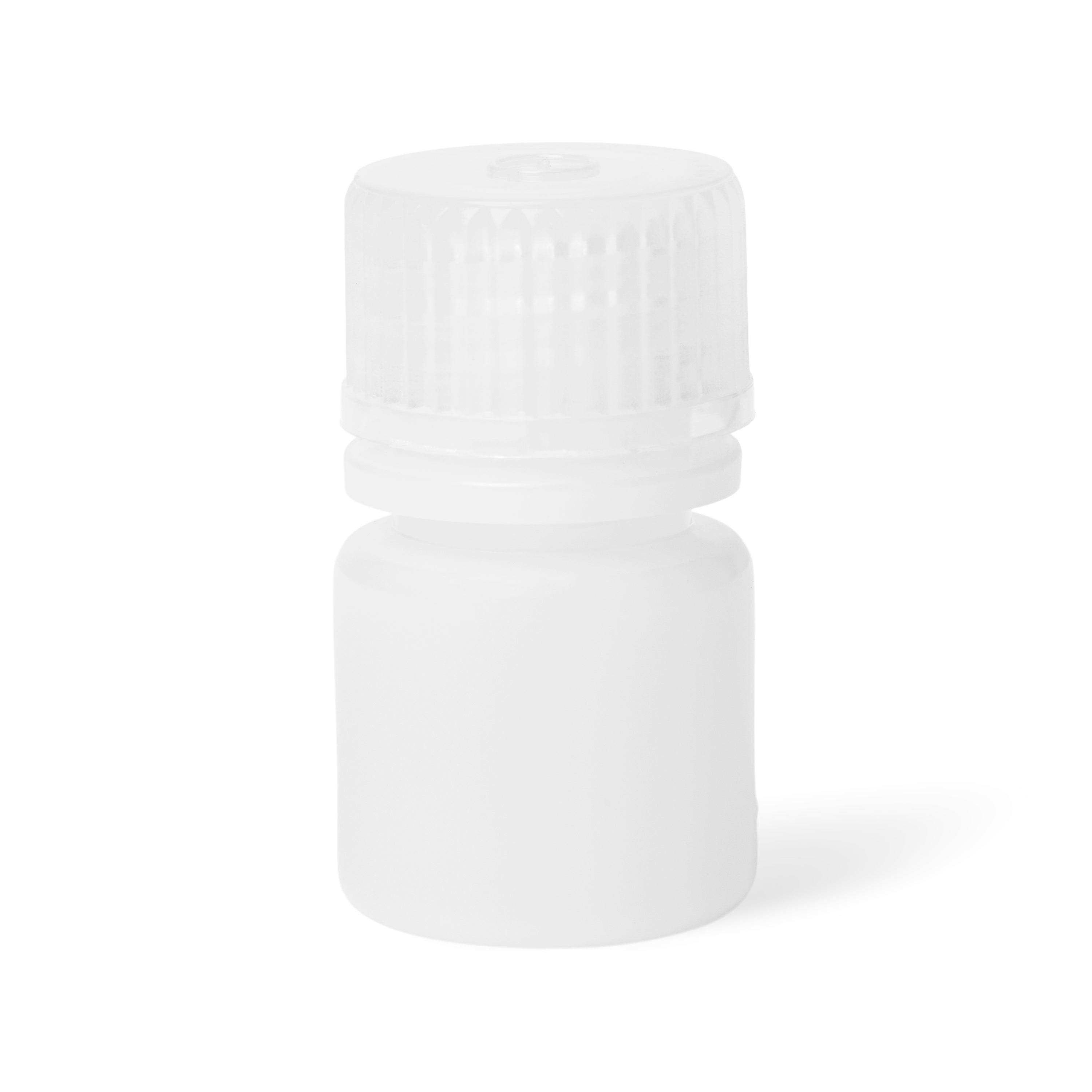 United Scientific® UniStore™ Reagent Bottles, Narrow Mouth, HDPE, 8 mL, comes with 72