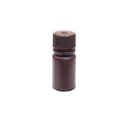 United Scientific® UniStore™ Amber Reagent Bottles, Narrow Mouth, HDPE 15 mL, comes with 72