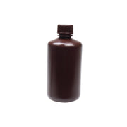 United Scientific® UniStore™ Amber Reagent Bottles, Narrow Mouth, HDPE 250 mL, comes with 12