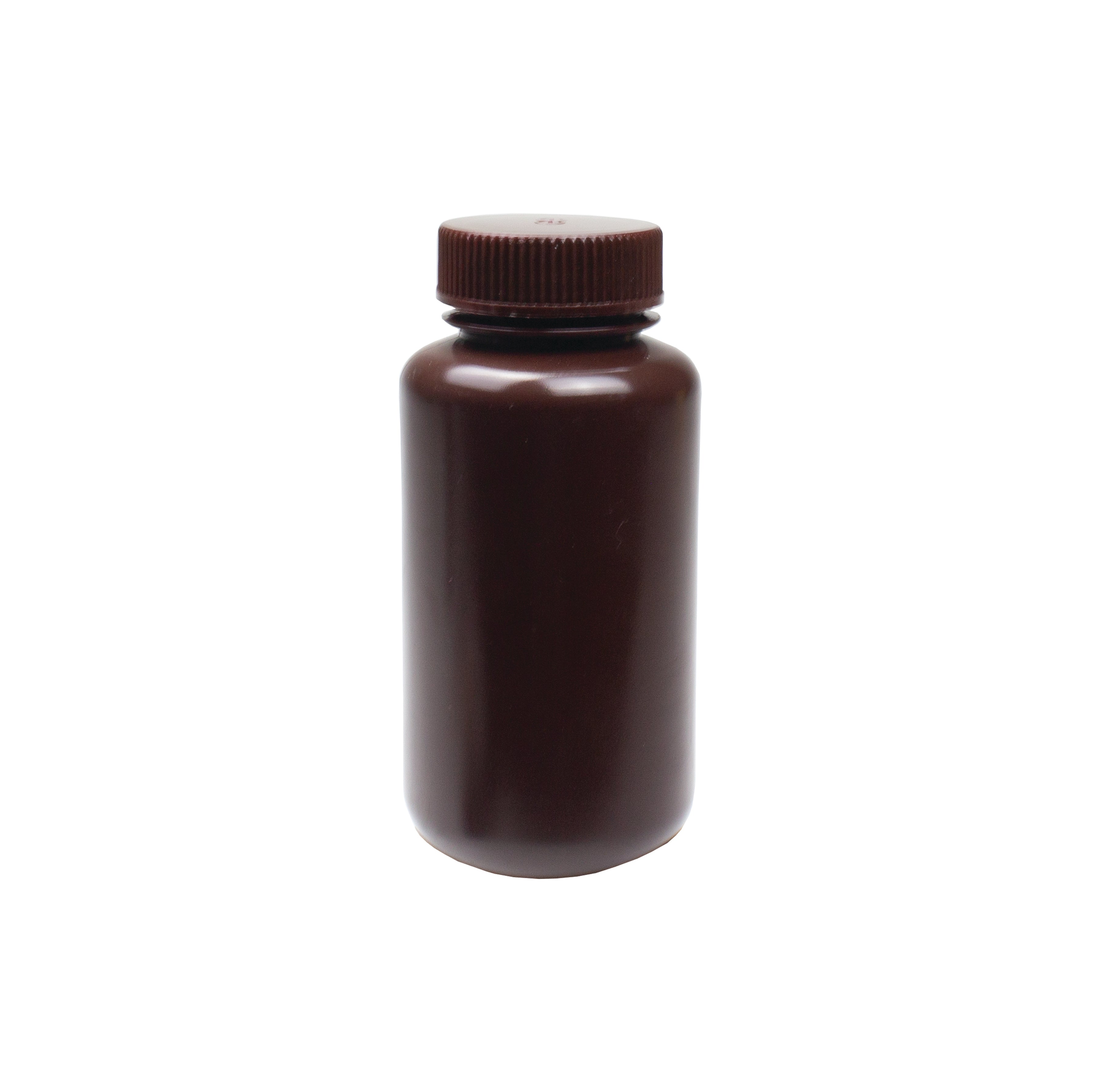 United Scientific® UniStore™ Amber Reagent Bottles, Wide Mouth, HDPE 250 mL, comes with 12