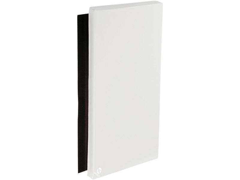 Baby Wall Mats - White, 37.8"L x 18.9"W x 2"Th