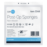 Post-op Sponge - Sterile 2's, 4" x 4" 4 Ply - 25 pcs per Box/24 Boxes per Case