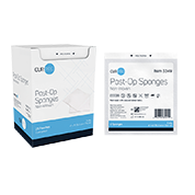 Post-op Sponge - Sterile 2's, 4" x 4" 4 Ply - 25 pcs per Box/24 Boxes per Case
