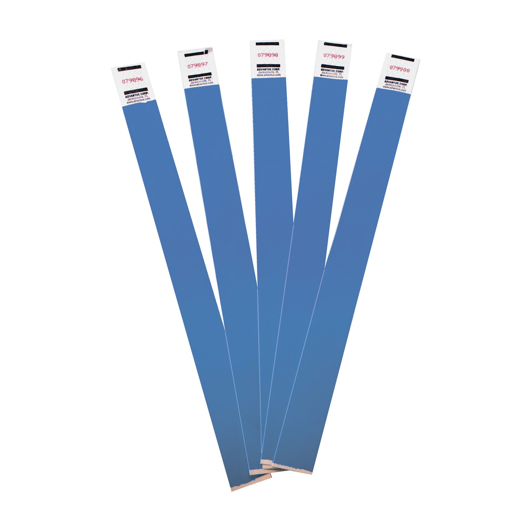 Tyvek® Wristbands Blue, Pack of 500
