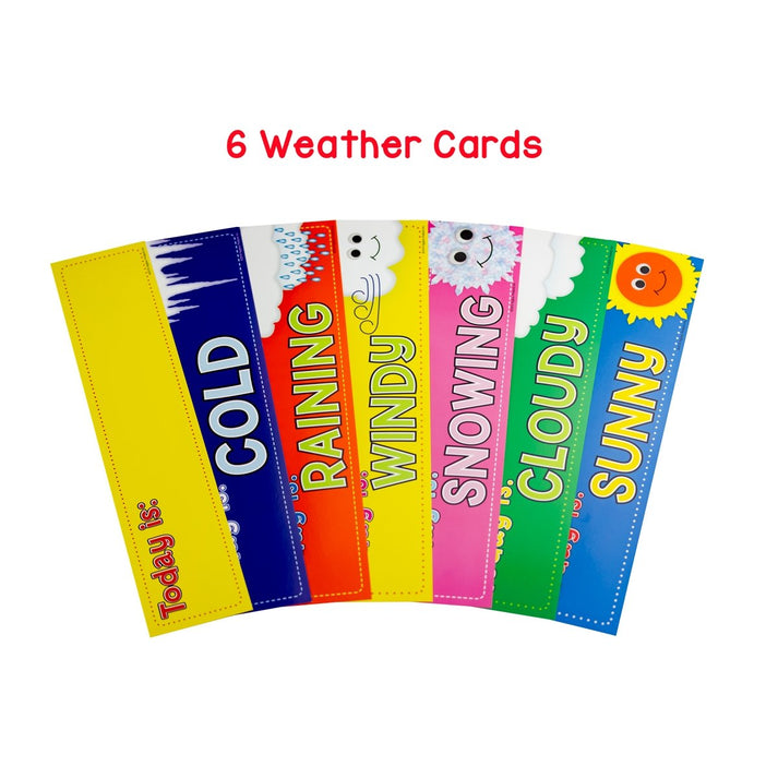 Days of the Week Cards, 2.5"x11"