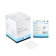 Gauze Pad - Sterile 1's, 2" x 2" 12 Ply - 100 pcs per Box/24 Boxes per Case