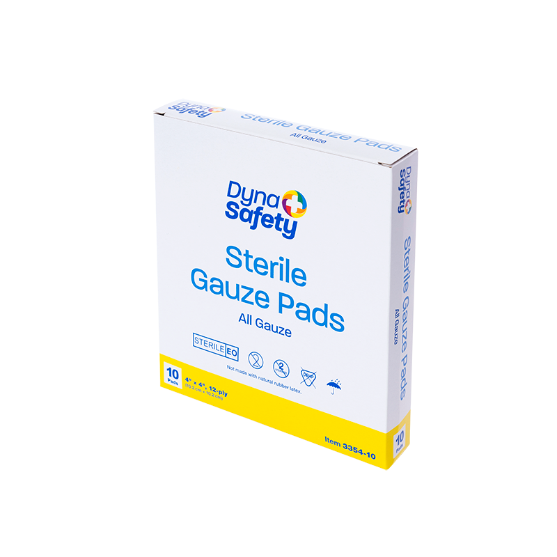 Gauze Pad - Sterile 1's, 4” x 4” - 25 pcs per Box/28 Boxes per Case