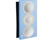 Baby Wall Mat With Mirrors Basic Model - Light Blue/Ivory, 37.8"L x 18.9"W x 2"Th
