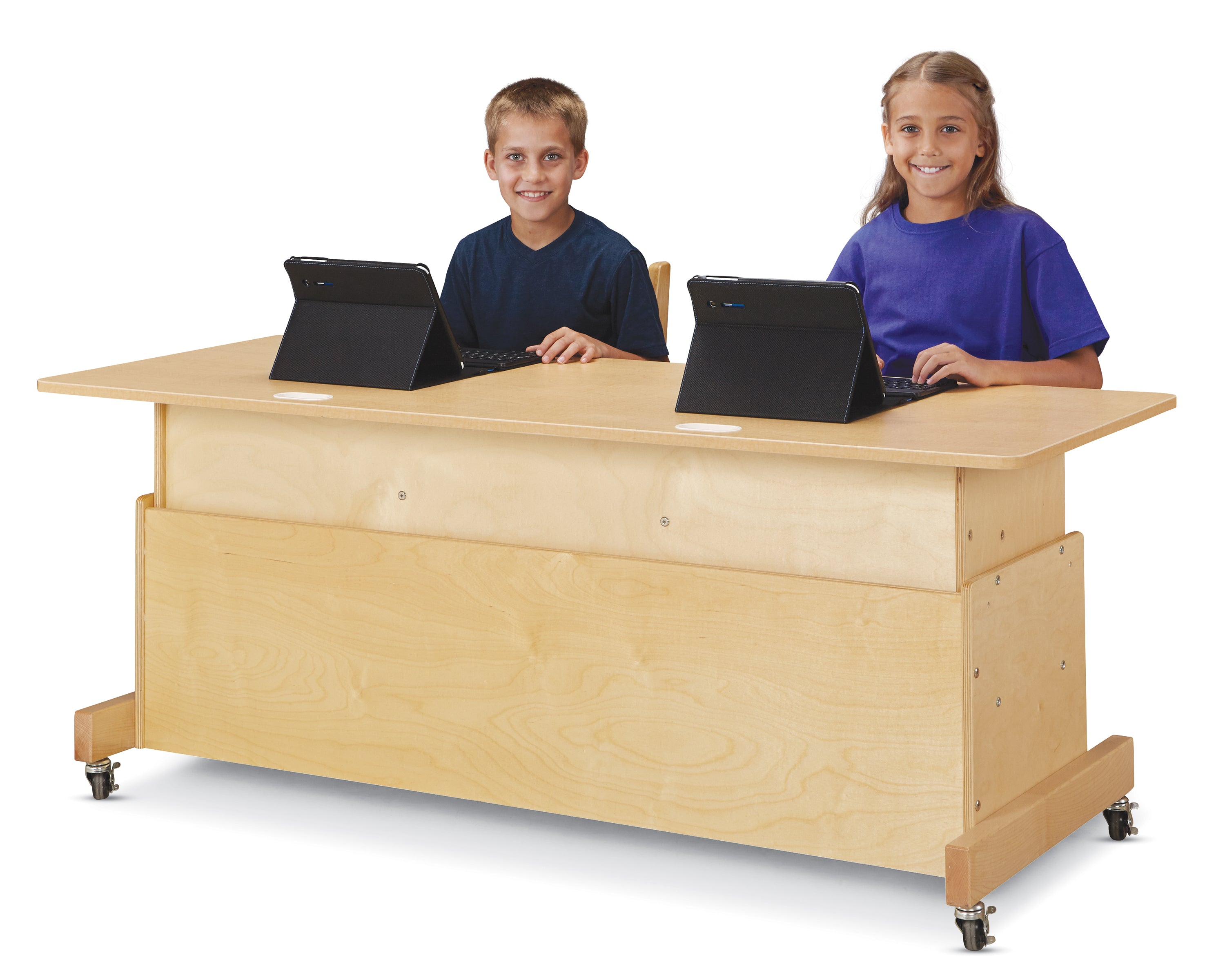 Jonti-Craft® Apollo Single Computer Desk - White Top