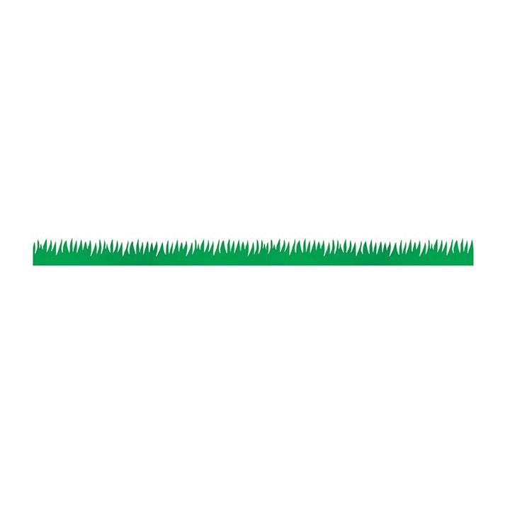 Border - 12 Strips Ea. 3.5"x36" - Green Grass Die-Cut