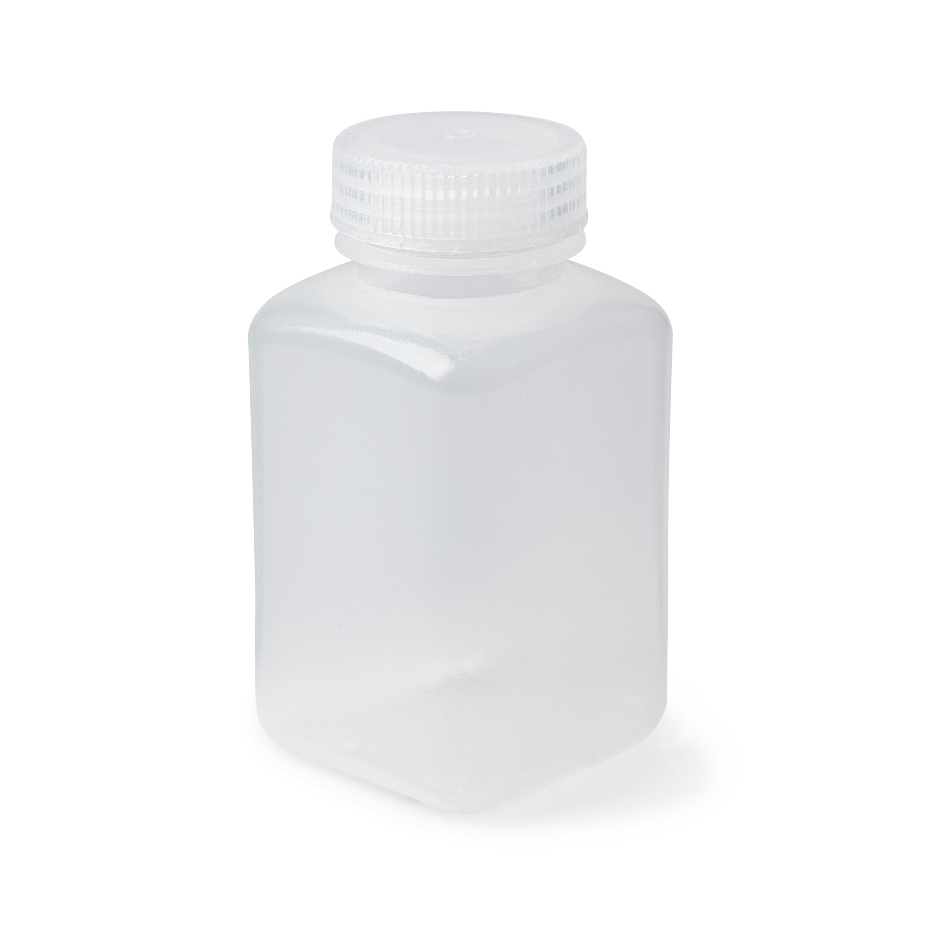 United Scientific® UniStore™ Wide Mouth Square Bottles, PPCO, 250 mL, comes with 12