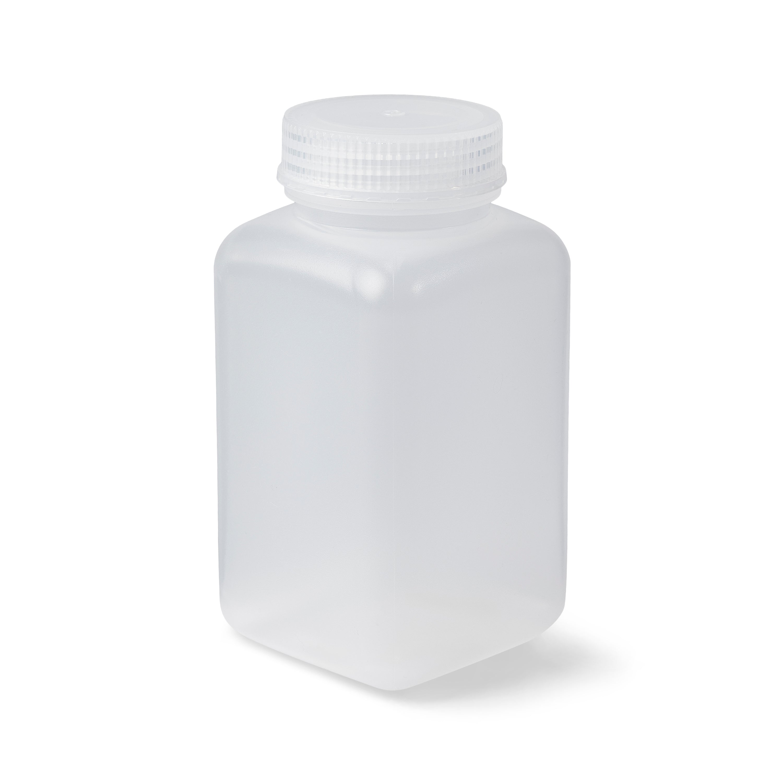 United Scientific® UniStore™ Wide Mouth Square Bottles, PPCO, 500 mL, comes with 12