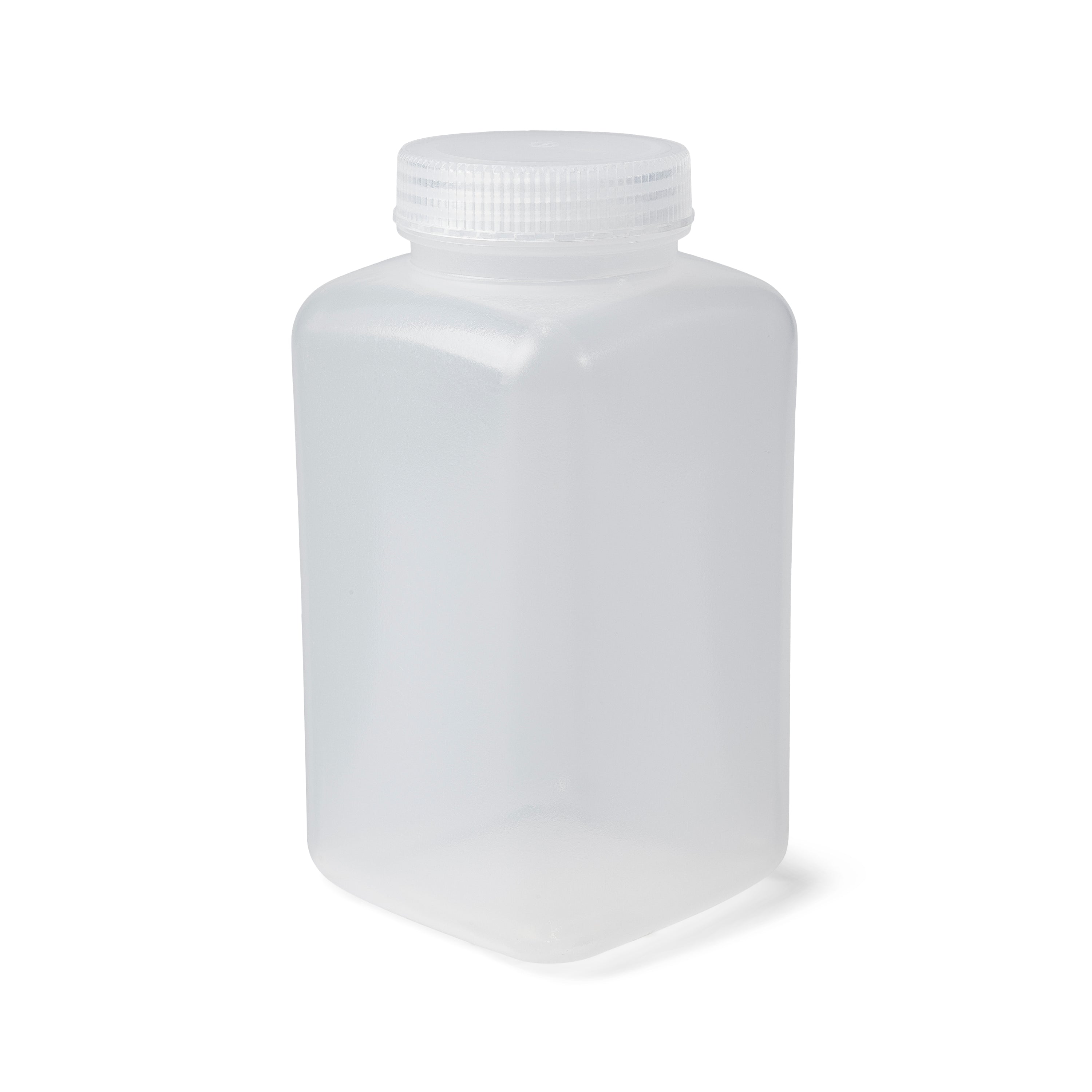 United Scientific® UniStore™ Wide Mouth Square Bottles, PPCO, 1000 mL, comes with 6