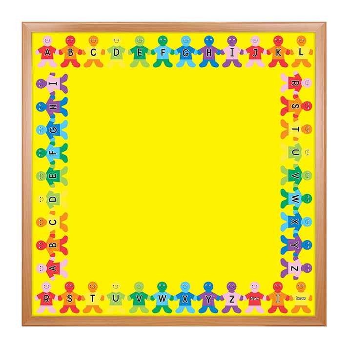 Border - 12 Strips Ea. 3"x36" - Alphabet Kids Upper Case Die-Cut