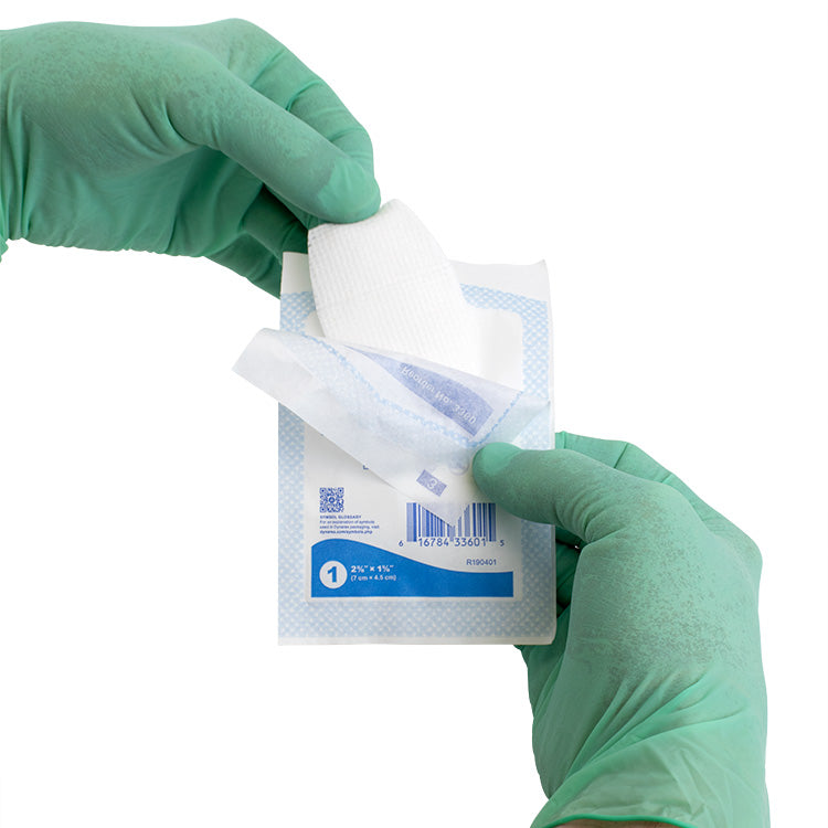 Oval Eye Pads - Sterile, 2 5/8” x 1 5/8” - 2 pcs per Box/100 Boxes per Case
