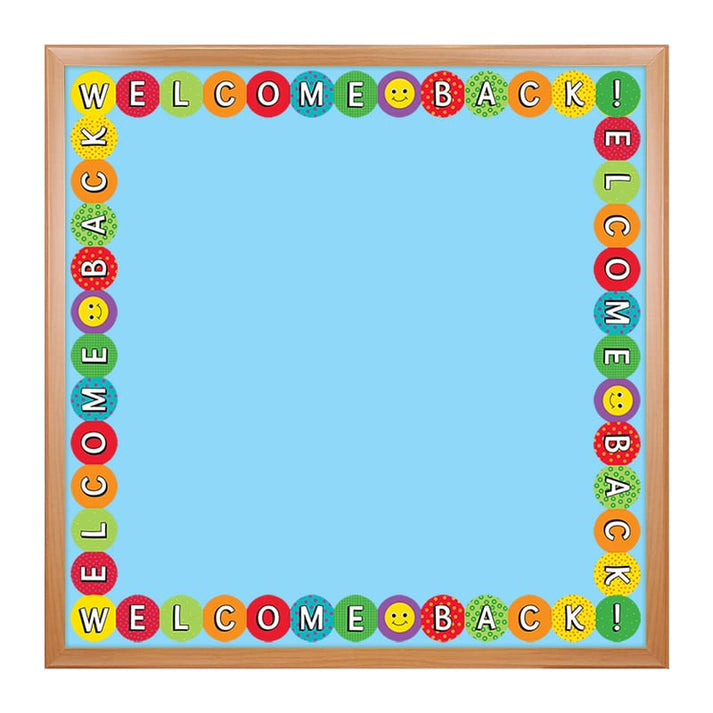 Border - 12 Strips Ea. 3"x36" - Welcome Back Die-Cut