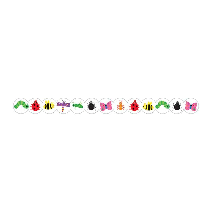 Border - 12 Strips Ea. 3"x36" - Bugs Die-Cut