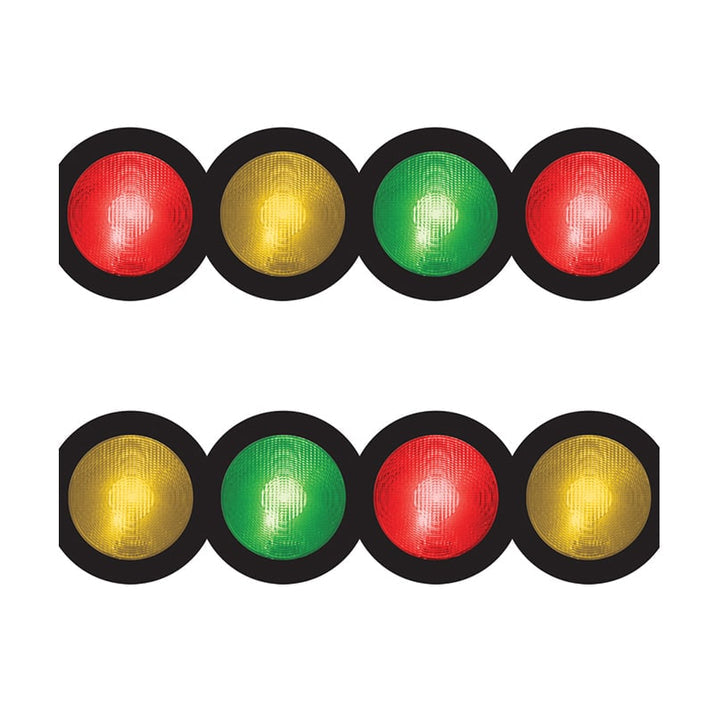 Border - 12 Strips Ea. 3"x36" - Stop Lights
