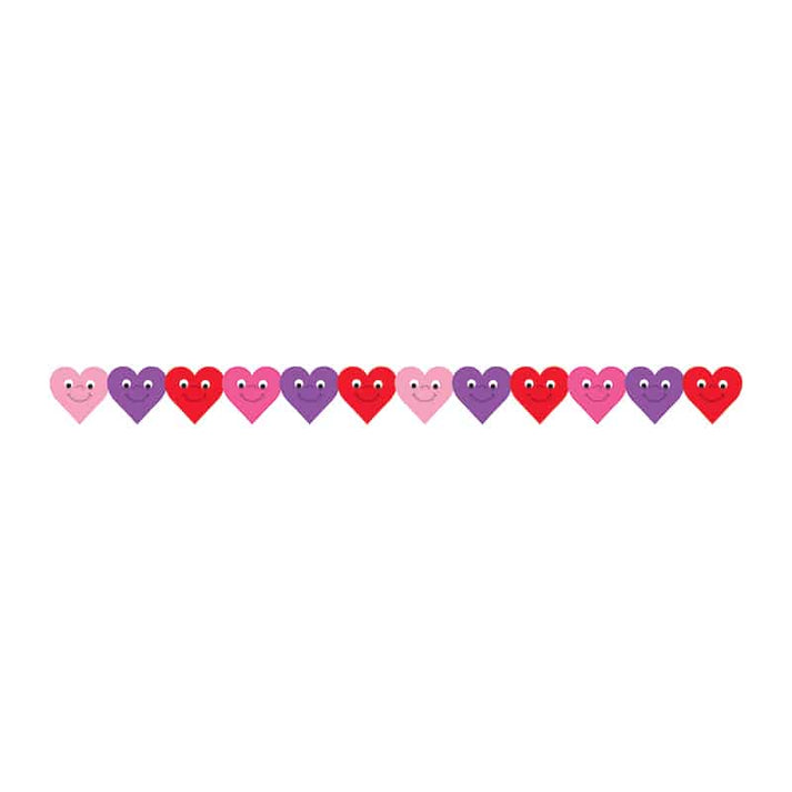 Border - 12 Strips Ea. 3"x36" - Happy Hearts Die-Cut