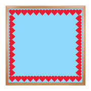 Border - 12 Strips Ea. 3"x36" - Red Hearts Die-Cut