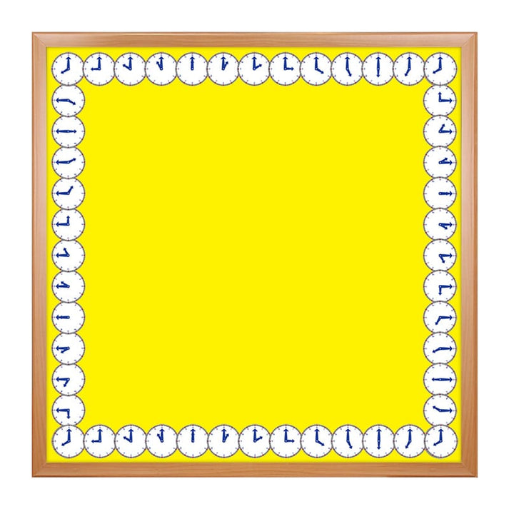 Border - 12 Strips Ea. 3"x36" - Clocks Die-Cut