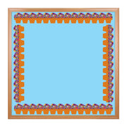 Border - 12 Strips Ea. 3"x36" - Flower Pots Die-Cut